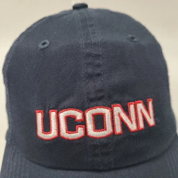 UConn Huskies Hat Strapback Blue Captivating NCAA Adjustable Cotton Casual Men - Picture 4 of 11